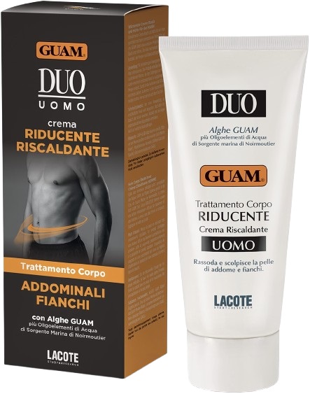 GUAM DUO UOMO RIDUCENTE CREMA RISCALDANTE 200 ML - Farmacia De Pasquale