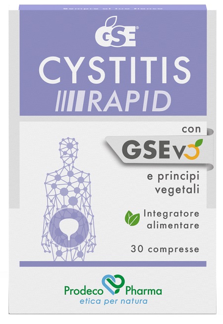 GSE CYSTITIS RAPID 30 COMPRESSE - Farmacia De Pasquale
