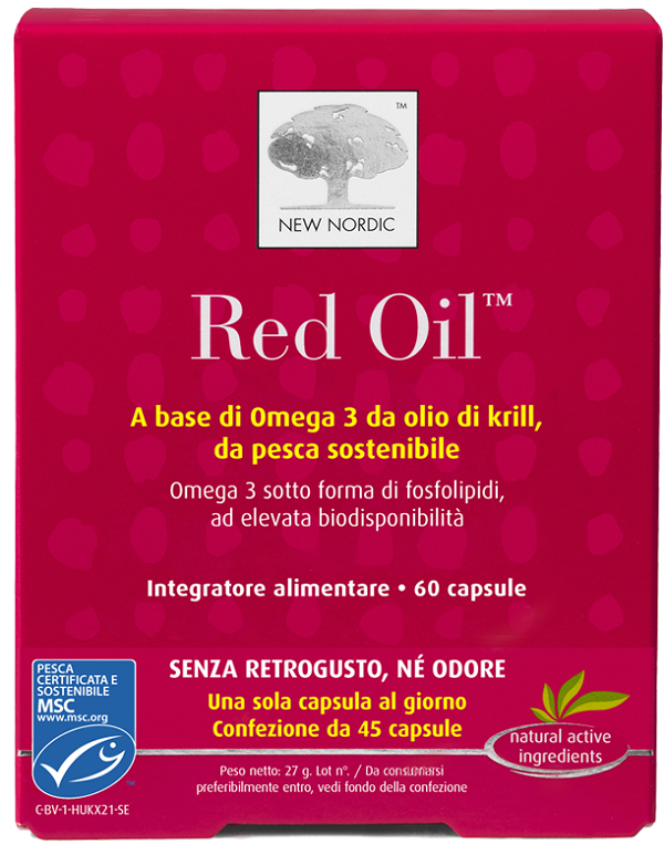 RED OIL 60 CAPSULE - Farmacia De Pasquale