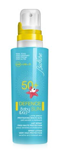 DEFENCE SUN BABY LATTE SOLARE 50+ SPRAY 125 ML - Farmacia De Pasquale