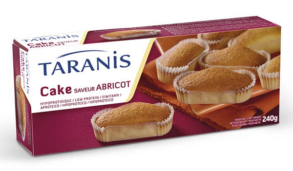 TARANIS TORTINA ALBICOCCA 6 X 40 G - Farmacia De Pasquale