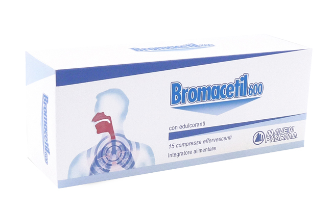 BROMACETIL 600 15 COMPRESSE EFFERVESCENTI - Farmacia De Pasquale