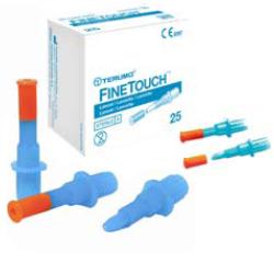 LANCETTE PUNGIDITO FINETOUCH 23 GAUGE 25 PEZZI - Farmacia De Pasquale