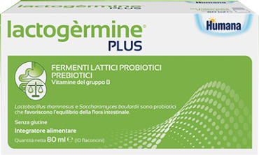 LACTOGERMINE PLUS FERMENTI LATTICI 10 FLACONCINI - Farmacia De Pasquale