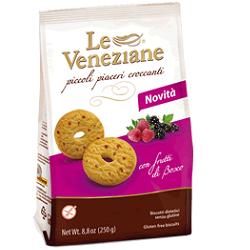 LE VENEZIANE BISCOTTI FRUTTI DI BOSCO 250 G - Farmacia De Pasquale