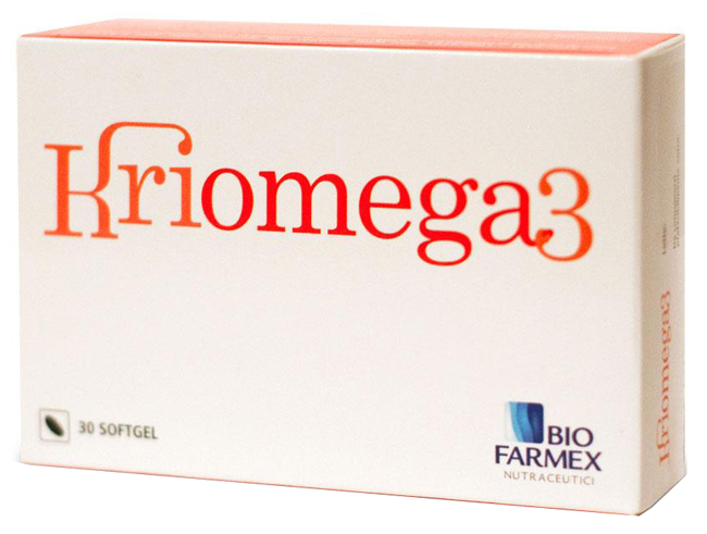 KRIOMEGA 3 30 CAPSULE SOFTGEL - Farmacia De Pasquale