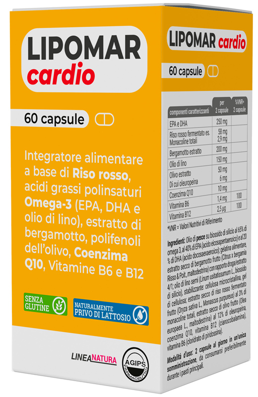 LIPOMAR CARDIO 60 CAPSULE - Farmacia De Pasquale