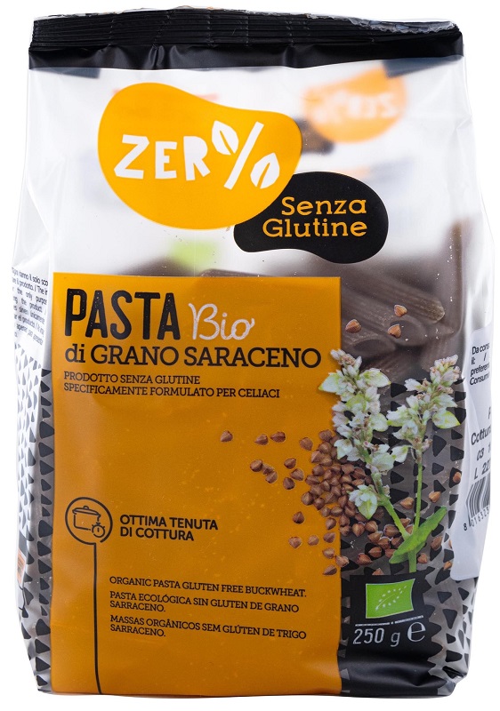 ZERO% GLUTINE PENNE GRANO SARACENO INTEGRALE 250 G - Farmacia De Pasquale