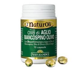 NATUROLI OLIO DI AGLIO BIANCOSPINO OLIVO 70 SOFTGEL - Farmacia De Pasquale