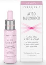 ACIDO IALURONICO FLUIDO VISO A TRIPLA AZIONE TRATTAMENTO ANTIAGE MULTIATTIVO 28 ML - Farmacia De Pasquale
