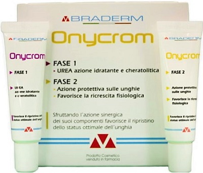 ONYCROM GEL 15+15 ML BRADERM - Farmacia De Pasquale