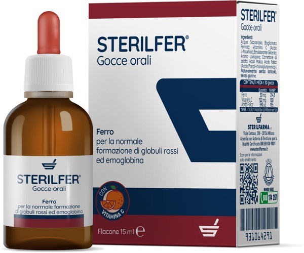 STERILFER GOCCE 15 ML - Farmacia De Pasquale