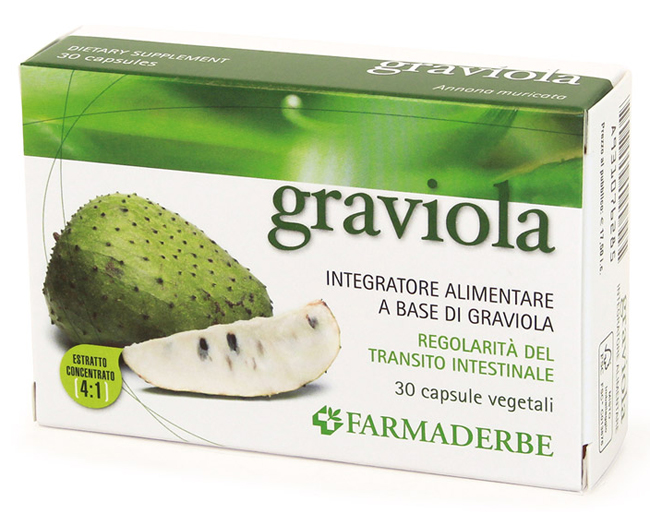 GRAVIOLA 30 CAPSULE - Farmacia De Pasquale