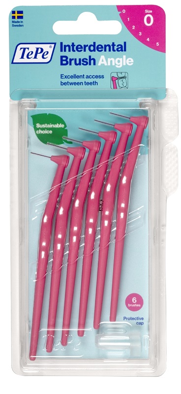 TEPE ANGLE SCOVOLINO ROSA 0,4MM 6 PEZZI - Farmacia De Pasquale