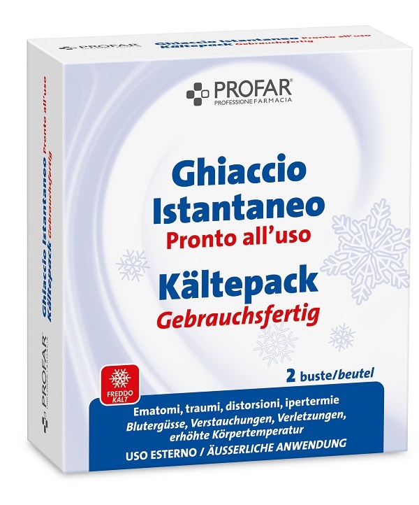 GHIACCIO ISTANTANEO 2 BUSTE PROFAR - Farmacia De Pasquale