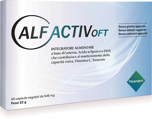 ALFACTIV OFT 40 CAPSULE DA 549 MG - Farmacia De Pasquale