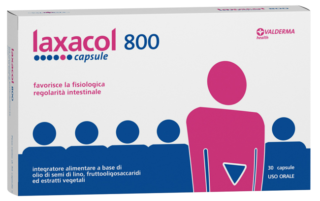 LAXACOL 800 30 CAPSULE - Farmacia De Pasquale