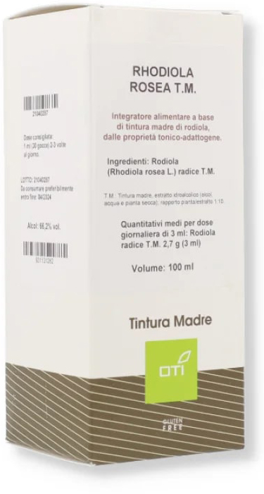 RHODIOLA ROSEA TINTURA MADRE GOCCE 100ML - Farmacia De Pasquale
