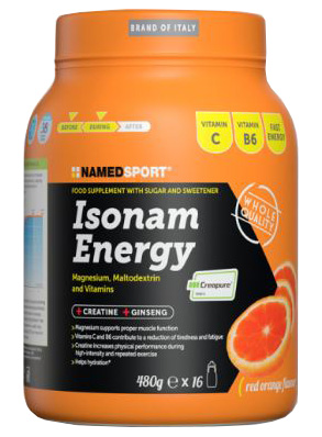 ISONAM ENERGY ORANGE POLVERE 480 G - Farmacia De Pasquale