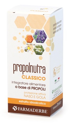 PROPOLNUTRA CLASSICO 30% ESTRATTO IDROALCOLICO 30 ML - Farmacia De Pasquale