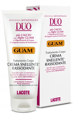 GUAM DUO CREMA SNELLENTE SPECIFICA PER LA MENOPAUSA 200 ML - Farmacia De Pasquale