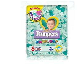 PAMPERS BABY DRY EXTRA LARGE 38 PEZZI - Farmacia De Pasquale