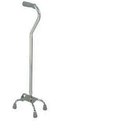 BASTONE QUADRIPODE A BASE STRETTA 1 PEZZO - Farmacia De Pasquale