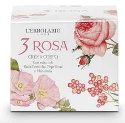 3 ROSA CREMA CORPO 200 ML - Farmacia De Pasquale