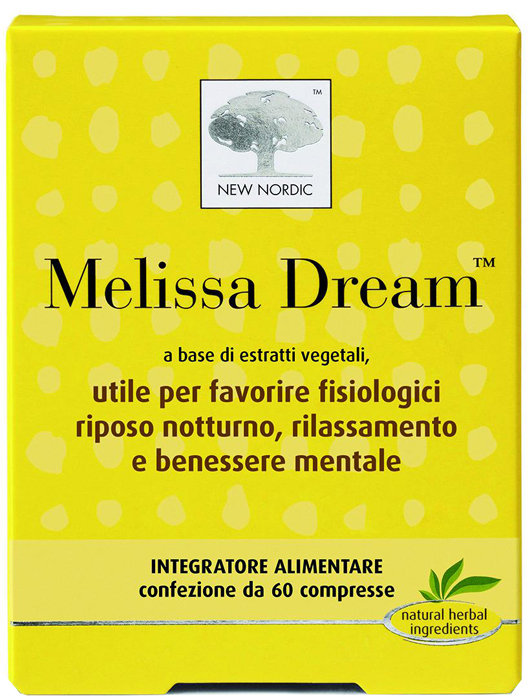 MELISSA DREAM 60 COMPRESSE - Farmacia De Pasquale