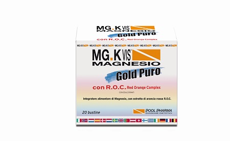 MGK VIS MAGNESIO GOLD PURO 20 BUSTE - Farmacia De Pasquale