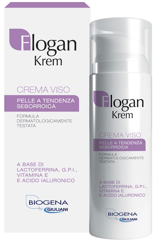 FLOGANKREM CREMA VISO PELLE TENDENZA SEBORROICA 50 ML - Farmacia De Pasquale