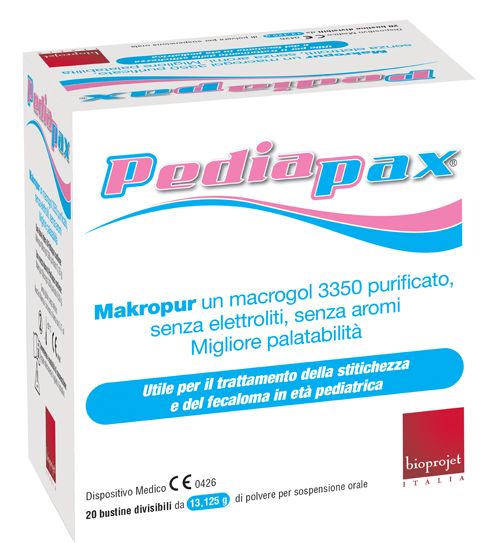 PEDIAPAX POLVERE 20 BUSTINE 13,125 G - Farmacia De Pasquale