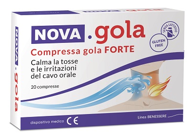 NOVA GOLA COMPRESSA GOLA FORTE 20 COMPRESSE - Farmacia De Pasquale