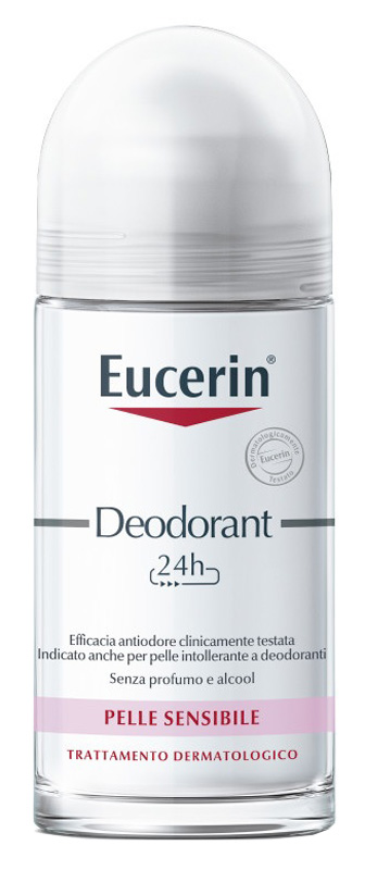EUCERIN DEODORANTE ROLL-ON PELLI SENSIBILI 50 ML - Farmacia De Pasquale