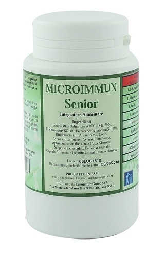 MICROIMMUN SENIOR 30 CAPSULE 500 MG - Farmacia De Pasquale
