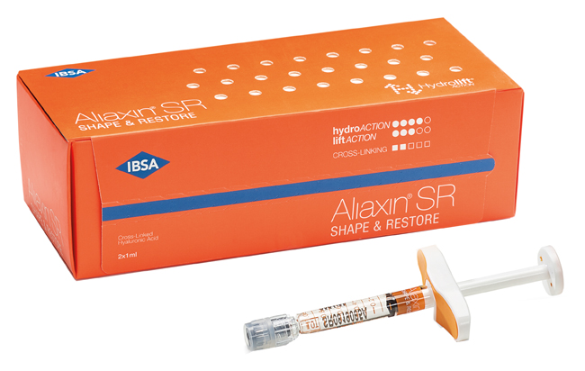 SIRINGA INTRADERMICA ALIAXIN SR SHAPE & RESTORE ACIDO IALURONICO CROSS-LINKATO 25MG/G 2 SIRINGHE X 1ML - Farmacia De Pasquale