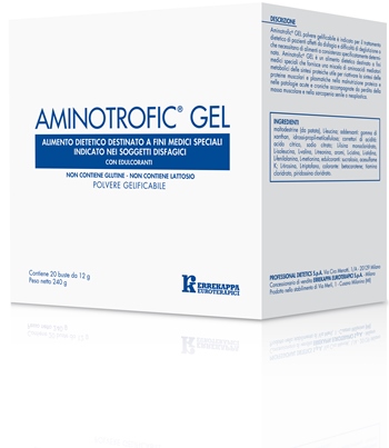AMINOTROFIC GEL ALIMENTO DIETETICO A FINI MEDICI SPECIALI 20 BUSTINE 12 G - Farmacia De Pasquale