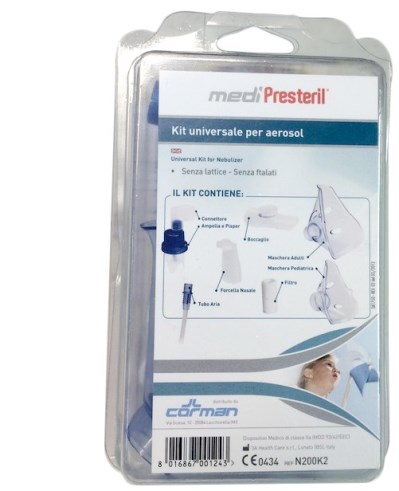 KIT NEBULIZZAZIONE MEDIPRESTERIL UNIVERSALE - Farmacia De Pasquale