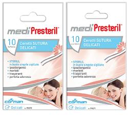 CEROTTO PER SUTURA MEDIPRESTERIL DELICATO TNT 3X75MM 10 PEZZI - Farmacia De Pasquale