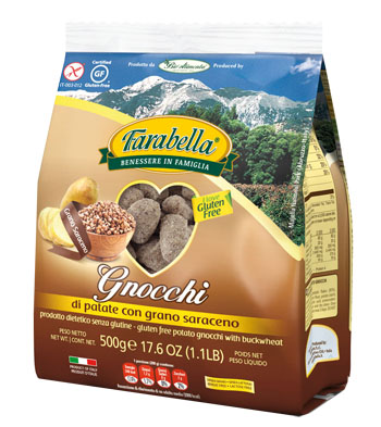 FARABELLA GNOCCHI DI PATATE AL GRANO SARACENO 500 G - Farmacia De Pasquale
