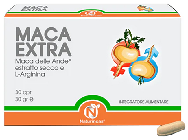 NATURINCAS MACA EXTRA 30 COMPRESSE - Farmacia De Pasquale