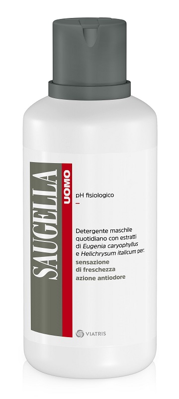 SAUGELLA UOMO PH FISIOLOGICO DETERGENTE MASCHILE 500 ML - Farmacia De Pasquale