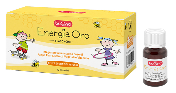 BUONA ENERGIA ORO 10 FLACONCINI DA 10 ML - Farmacia De Pasquale