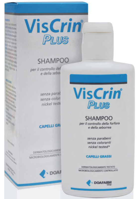 VISCRIN PLUS SHAMPOO ANTIFORFORA 200 ML - Farmacia De Pasquale