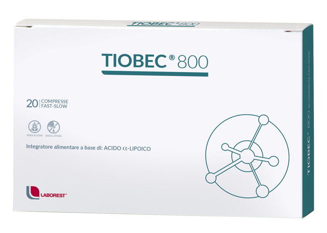 TIOBEC 800 20 COMPRESSE FAST-SLOW 36 G - Farmacia De Pasquale