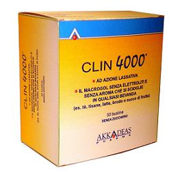 CLIN 4000 LASSATIVO 30 BUSTINE MONOUSO 10 G SENZA ZUCCHERO - Farmacia De Pasquale