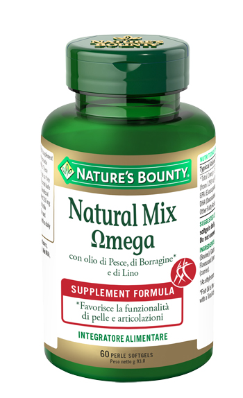NATURAL MIX OMEGA 60 PERLE - Farmacia De Pasquale