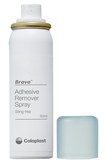 BRAVA SPRAY REMOVER PER DISTACCO DOLCE ADESIVI E DISPOSITIVI PER STOMIA 50 ML - Farmacia De Pasquale