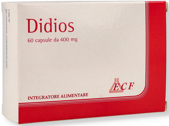 DIDIOS INTEGRATORE ALIMENTARE BLISTER 60 CAPSULE 24 G - Farmacia De Pasquale