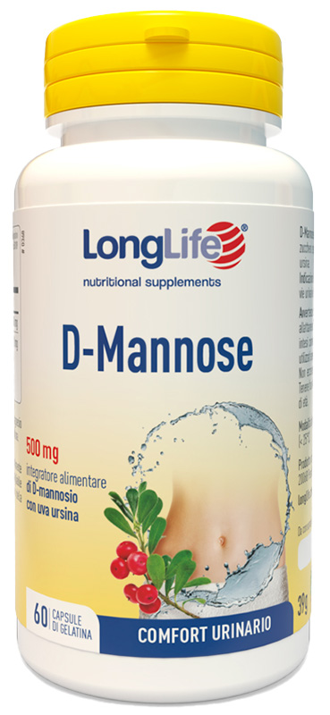 LONGLIFE D-MANNOSE 60 CAPSULE - Farmacia De Pasquale